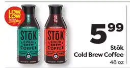 Weis Markets Stōk Cold Brew Coffee offer