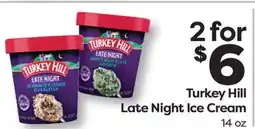 Weis Markets Turkey Hill Late Night Ice Cream offer