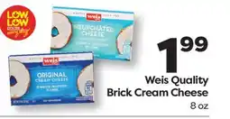 Weis Markets Weis Quality Brick Cream Cheese offer