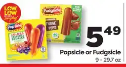 Weis Markets Popsicle or Fudgsicle offer