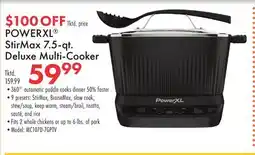 Boscov's POWERXL StirMax 7.5-qt. Deluxe Multi-Cooker offer
