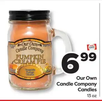 Weis Markets Our Own Candle Company Candles offer