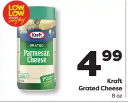 Weis Markets Kraft Grated Cheese offer