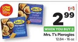 Weis Markets Mrs.T's Pierogies offer