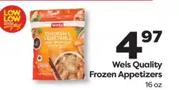 Weis Markets Weis Quality Frozen Appetizers offer
