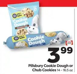 Weis Markets Pillsbury Cookie Dough or Chub Cookies offer
