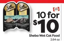 Weis Markets Sheba Wet Cat Food offer