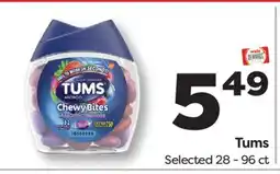 Weis Markets Tums offer