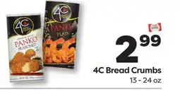 Weis Markets 4C Bread Crumbs offer