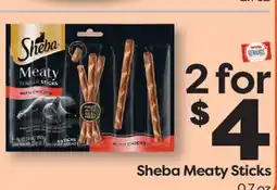 Weis Markets Sheba Meaty Sticks offer