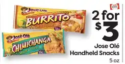Weis Markets Jose Olé Handheld Snacks offer