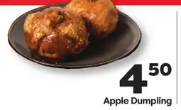 Weis Markets Apple Dumpling offer