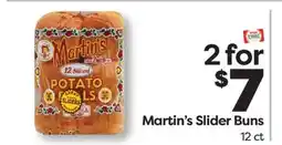 Weis Markets Martin's Slider Buns offer