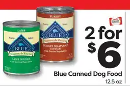 Weis Markets Blue Canned Dog Food offer