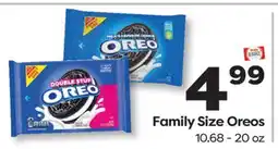Weis Markets Family Size Oreos offer