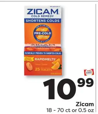 Weis Markets Zicam offer