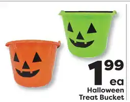 Weis Markets Halloween Treat Bucket offer