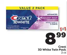 Weis Markets Crest 3D White Twin Pack offer
