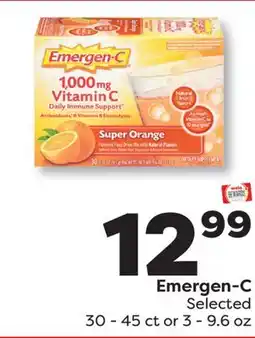 Weis Markets Emergen-C Selected offer