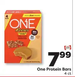 Weis Markets One Protein Bars offer