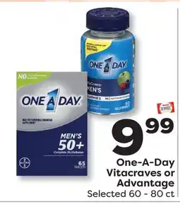 Weis Markets One-A-Day Vitacraves or Advantage offer