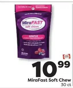 Weis Markets MiraFast Soft Chew offer