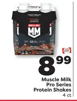 Weis Markets Muscle Milk Pro Series Protein Shakes offer