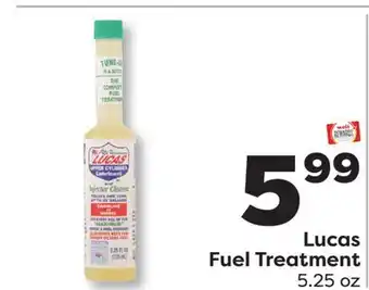 Weis Markets Lucas Fuel Treatment offer