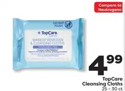 Weis Markets TopCare Cleansing Cloths offer