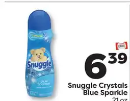 Weis Markets Snuggle Crystals Blue Sparkle offer
