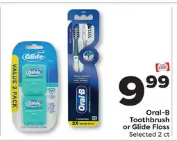 Weis Markets Oral-B Toothbrush or Glide Floss offer