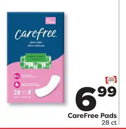 Weis Markets CareFree Pads offer