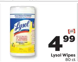 Weis Markets Lysol Wipes offer