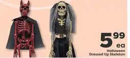 Weis Markets Halloween Dressed Up Skeleton offer