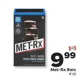 Weis Markets Met-Rx Bars offer
