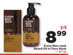 Weis Markets Every Man Jack Beard Oil or Face Wash offer