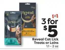 Weis Markets Reveal Cat Lick Treats or Loins offer