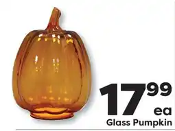 Weis Markets Glass Pumpkin offer