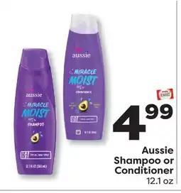 Weis Markets Aussie Shampoo or Conditioner offer