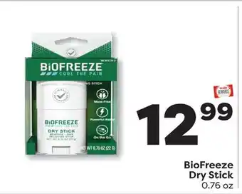 Weis Markets BioFreeze Dry Stick offer