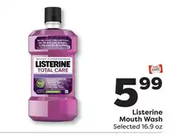 Weis Markets Listerine Mouth Wash offer