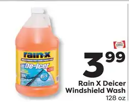 Weis Markets Rain X Deicer Windshield Wash offer