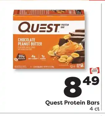 Weis Markets Quest Protein Bars offer