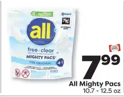 Weis Markets All Mighty Pacs offer