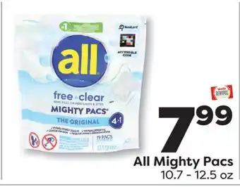 Weis Markets All Mighty Pacs offer