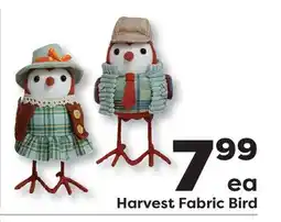Weis Markets Harvest Fabric Bird offer