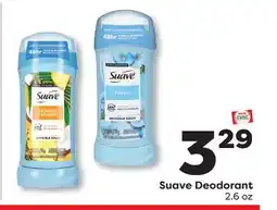 Weis Markets Suave Deodorant offer