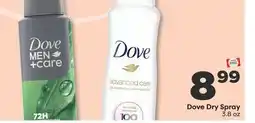 Weis Markets Dove Dry Spray offer