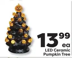 Weis Markets LED Ceramic Pumpkin Tree offer
