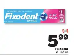 Weis Markets Fixodent offer